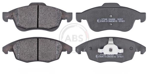 set placute frana,frana disc ABS 37598