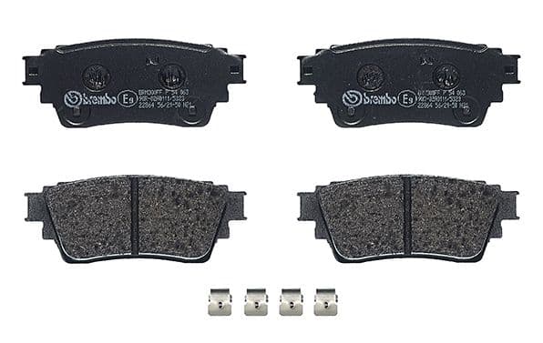 set placute frana,frana disc BREMBO PRIME LINE P 54 063