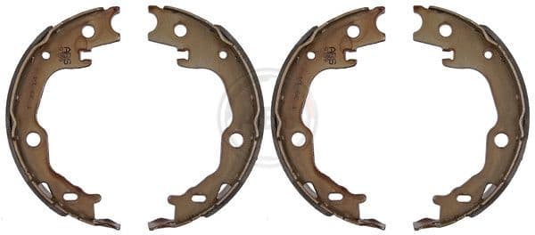 Set saboti frana, frana de mana ABS 9359