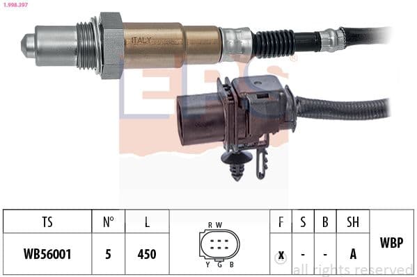Sonda Lambda EPS 1.998.397