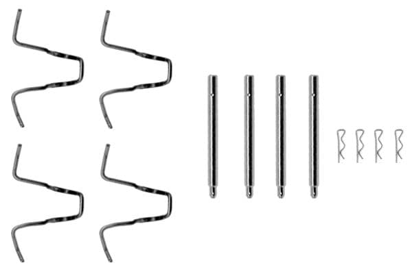 Set accesorii, placute frana BOSCH 1 987 474 056