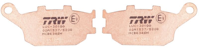 set placute frana,frana disc TRW Sinter Street MCB634SH