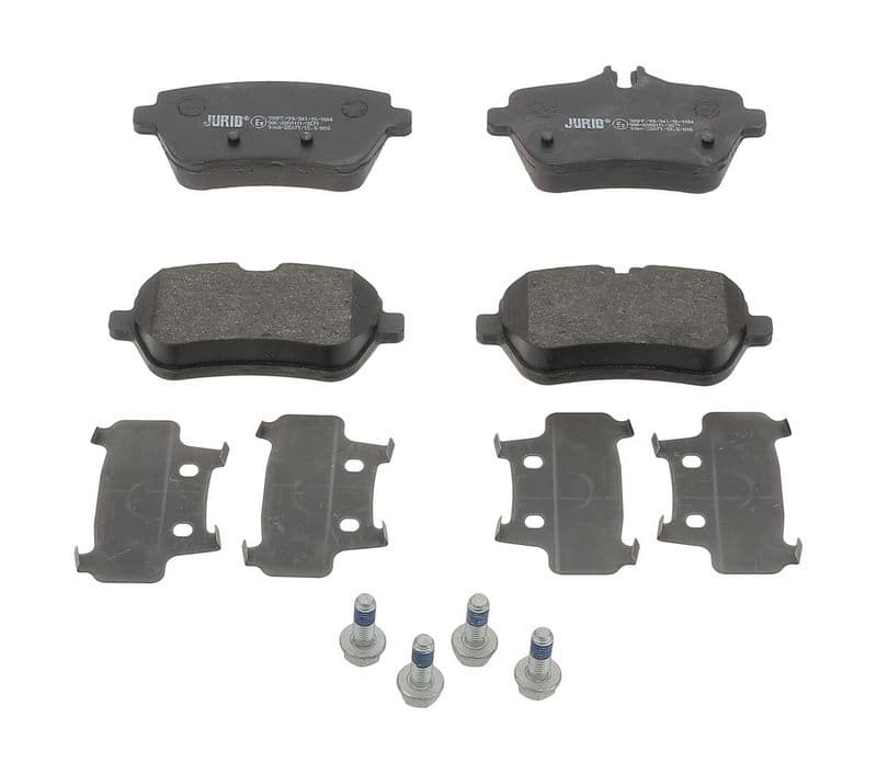 set placute frana,frana disc JURID 573451J