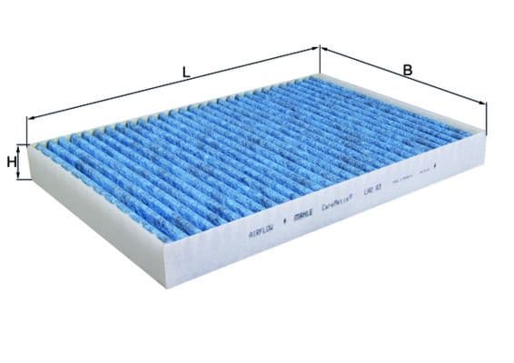 Filtru, aer habitaclu MAHLE CareMetix® LAO 93