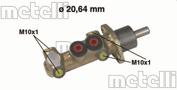 Pompa centrala, frana METELLI 05-0044