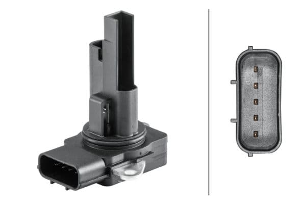 senzor debit aer HELLA 8ET 358 095-601