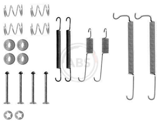 Set accesorii, sabot de frana ABS 0629Q