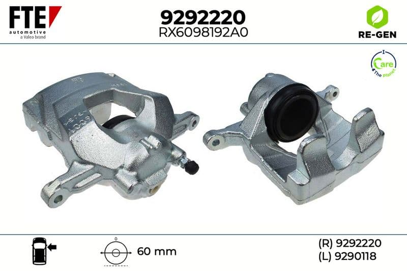 Etrier frana FTE 9292220