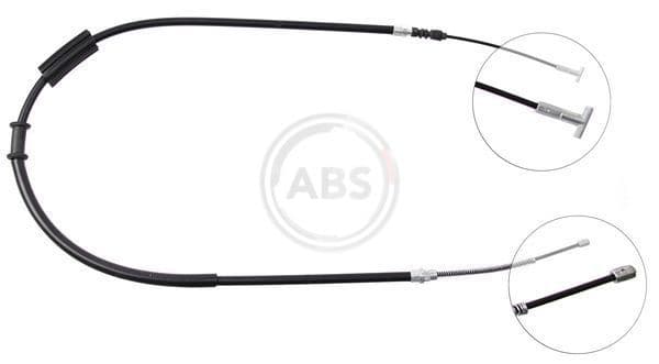 Cablu, frana de parcare ABS K13608