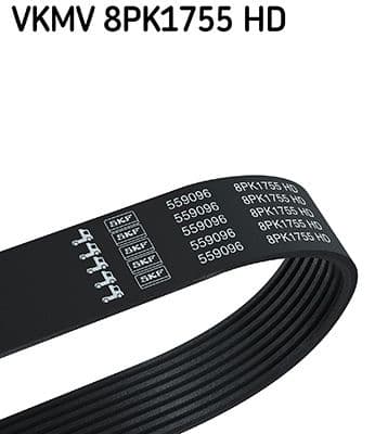 Curea transmisie cu caneluri SKF VKMV 8PK1755 HD