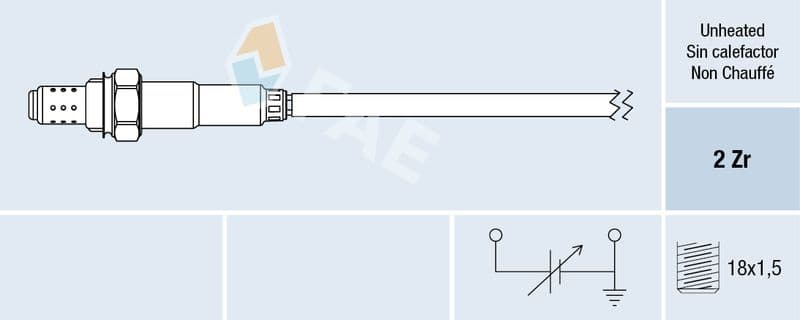 Sonda Lambda FAE 77002