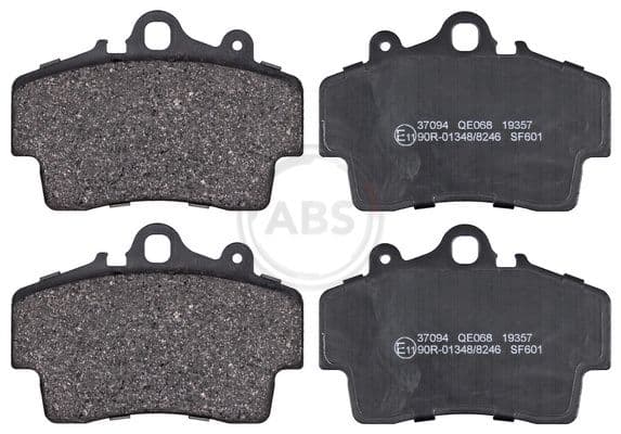 set placute frana,frana disc ABS 37094