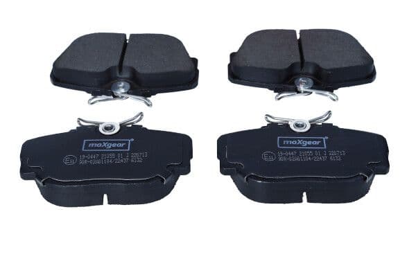 set placute frana,frana disc MAXGEAR 19-0447