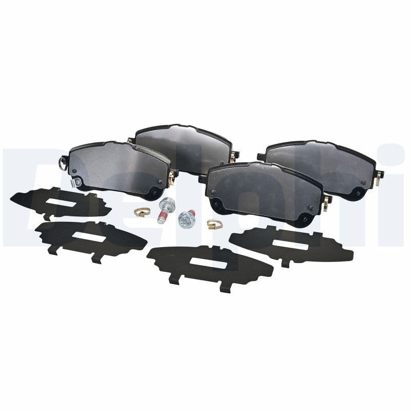 set placute frana,frana disc DELPHI LP3609