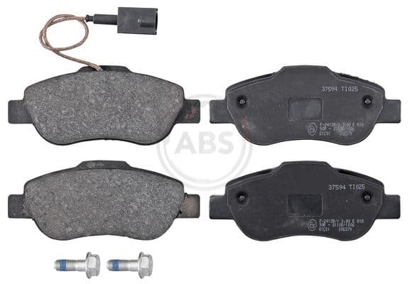 set placute frana,frana disc ABS 37594