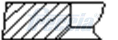 Set segmenti piston FRECCIA FR10-377100