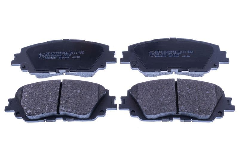 set placute frana,frana disc DENCKERMANN B111482