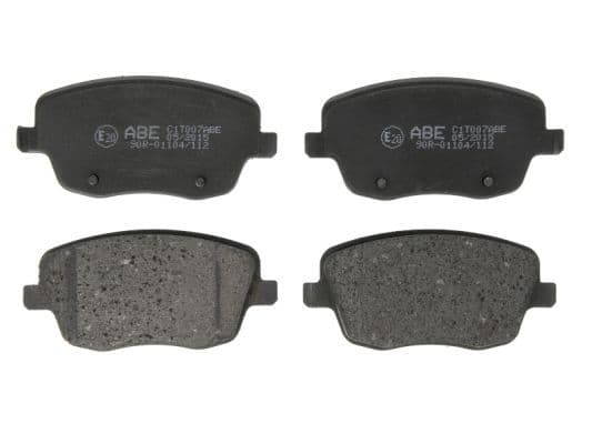 set placute frana,frana disc ABE C1T007ABE