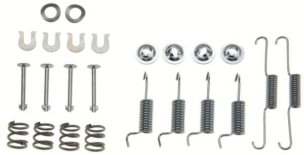 set accesorii, saboti frana parcare TRW SFK322