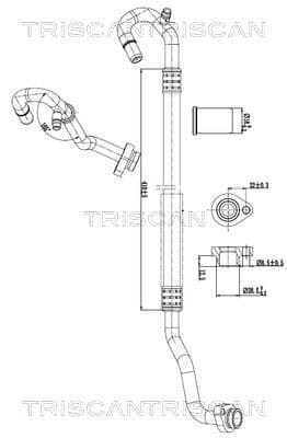 conducta presiune variabila,aer conditionat TRISCAN 9010 29085