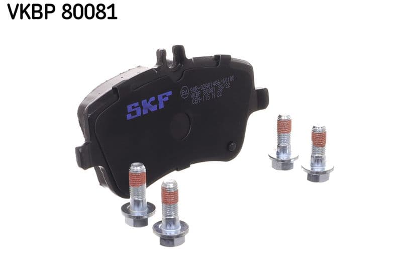 set placute frana,frana disc SKF VKBP 80081