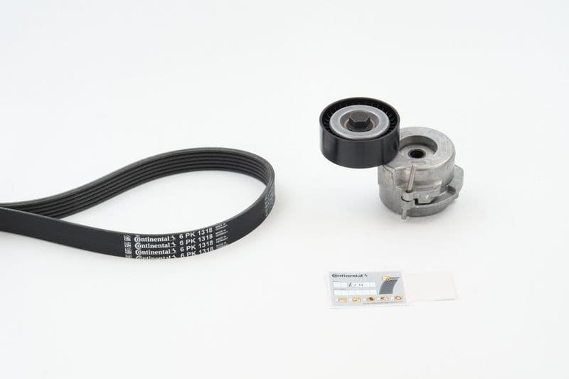 Set curea transmisie cu caneluri CONTINENTAL CTAM 6PK1318K2