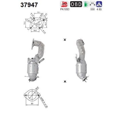 Catalizator AS-PL 37947