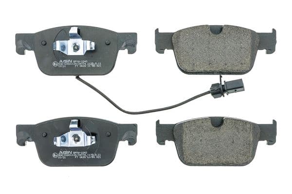 set placute frana,frana disc AISIN Premium ADVICS by BPVW-1040