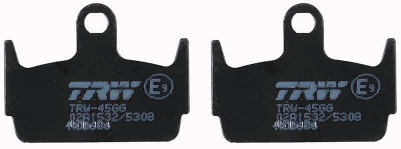 set placute frana,frana disc TRW MCB686