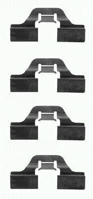 Set accesorii, placute frana TEXTAR 82037300