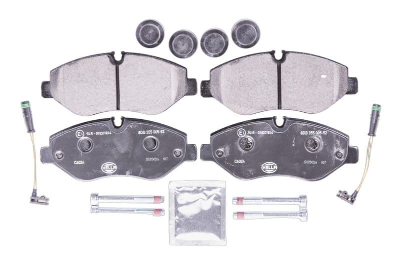 set placute frana,frana disc HELLA-PAGID 8DB 355 005-521