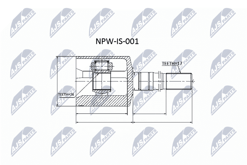 Set articulatie, planetara NTY NPW-IS-001