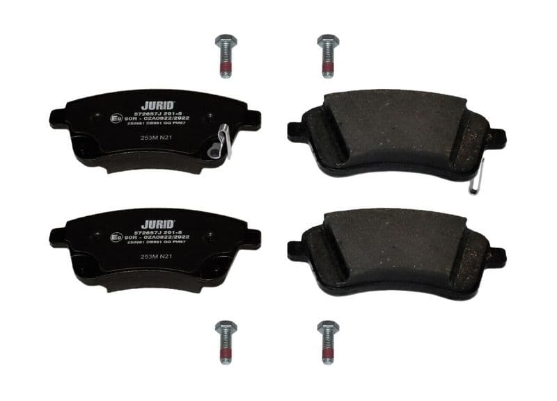 set placute frana,frana disc FERODO PREMIER FDB1524