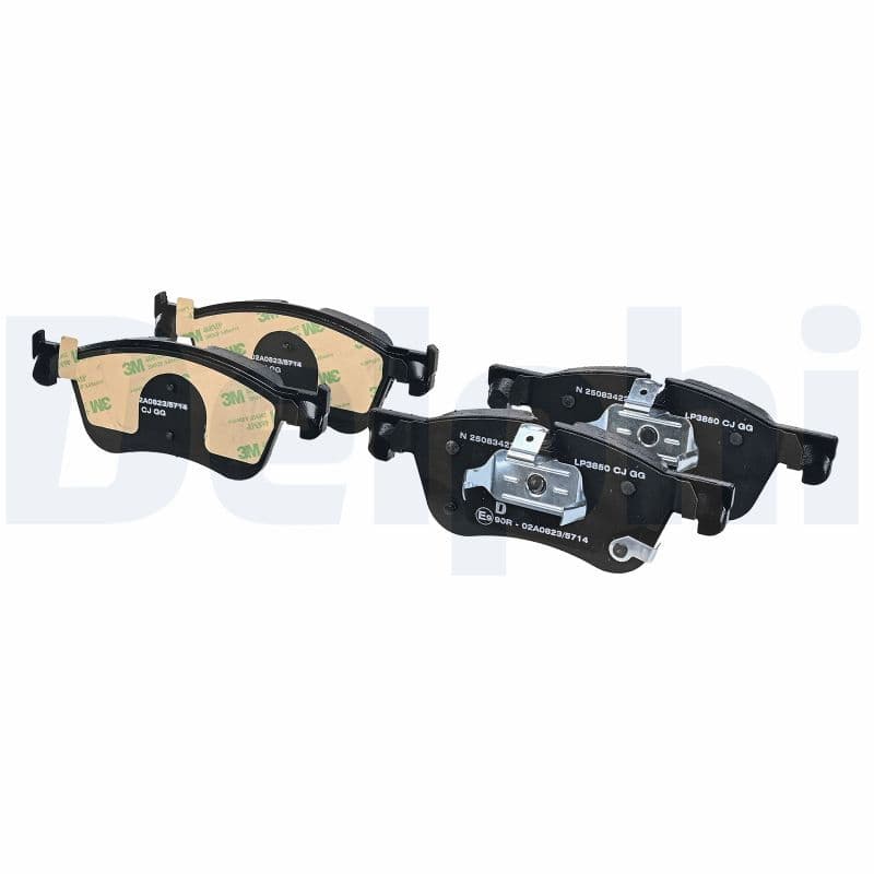 set placute frana,frana disc DELPHI LP3850