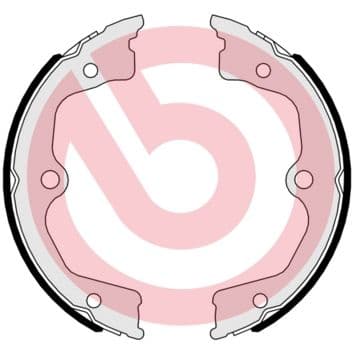 Set saboti frana, frana de mana BREMBO ESSENTIAL LINE S 28 518