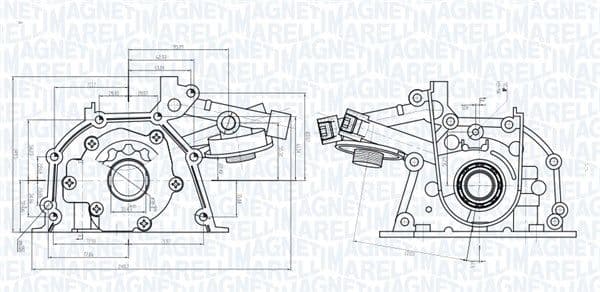 Pompa ulei MAGNETI MARELLI 351516000046