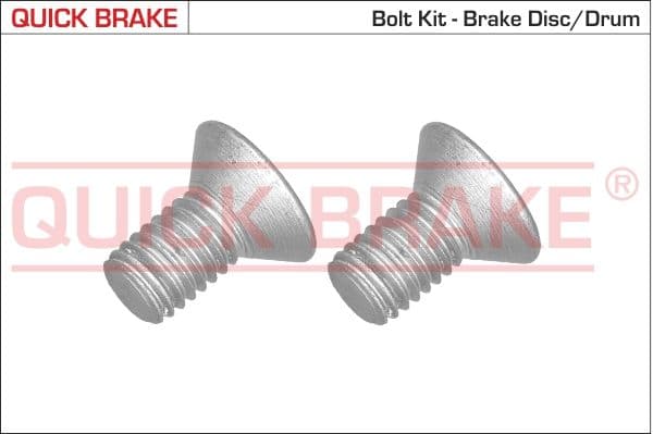 Set surub, disc frana QUICK BRAKE 11669K