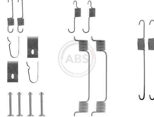 Set accesorii, sabot de frana ABS 0700Q