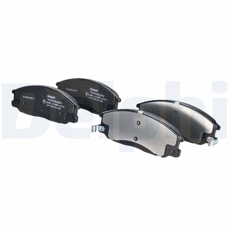 set placute frana,frana disc DELPHI LP1743