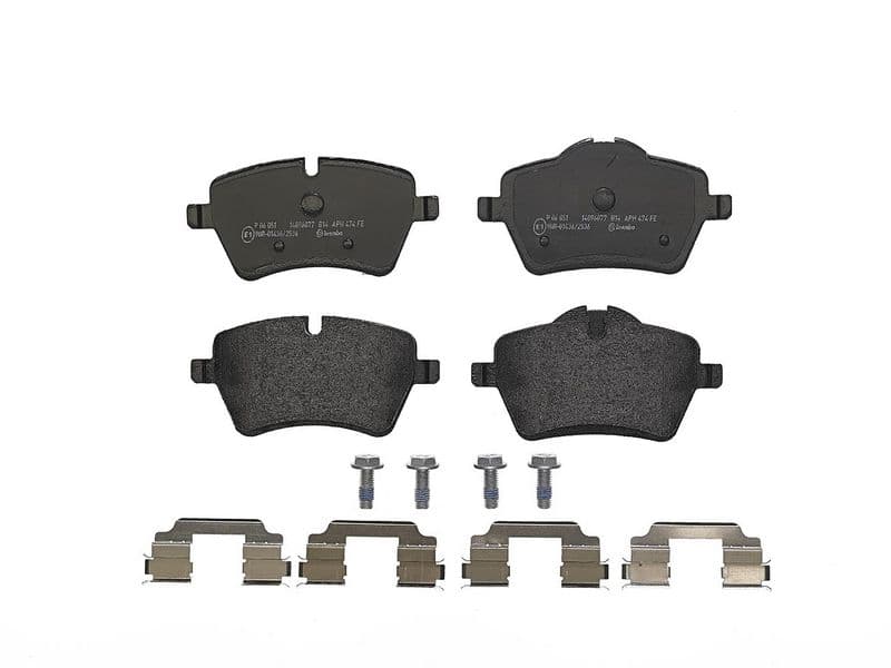 set placute frana,frana disc BREMBO PRIME LINE P 06 051