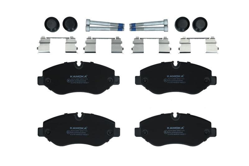 set placute frana,frana disc KAMOKA JQ1012087