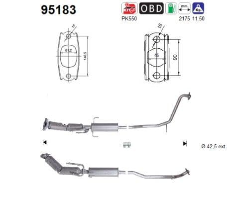 Catalizator AS-PL 95183