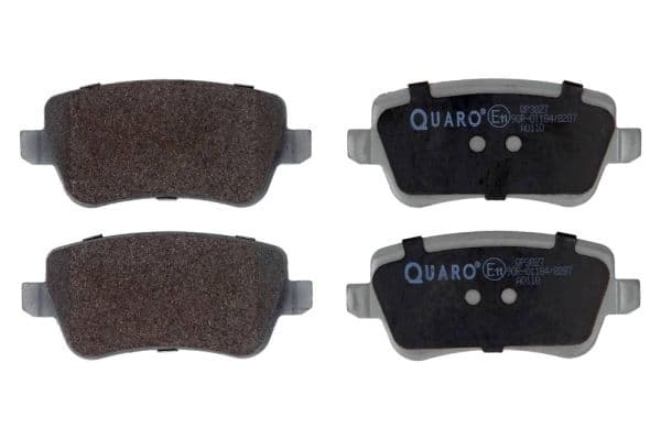 set placute frana,frana disc QUARO QP3827
