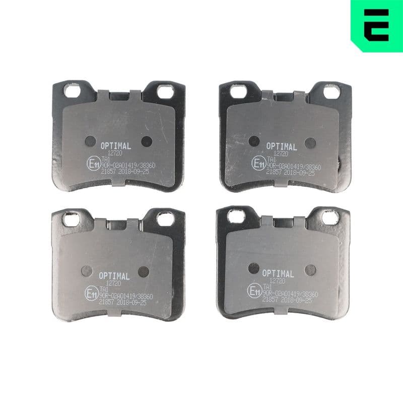 set placute frana,frana disc OPTIMAL BP-12720