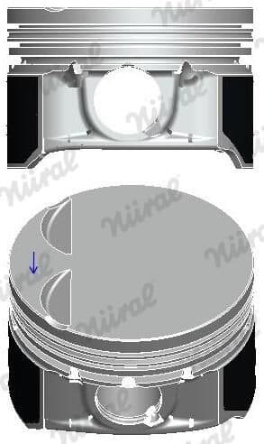 Piston NÜRAL 87-501800-40
