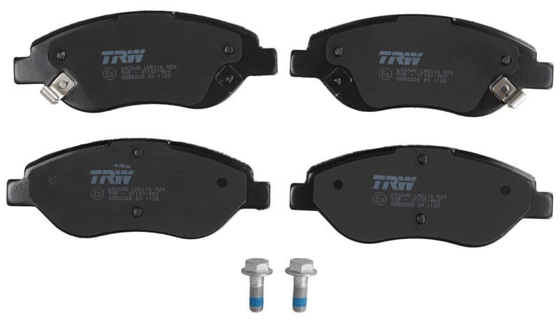 set placute frana,frana disc TRW GDB2228