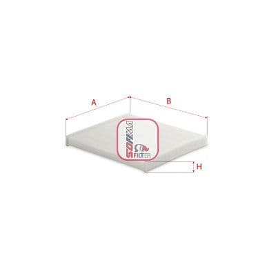 Filtru, aer habitaclu SOFIMA S 3186 C