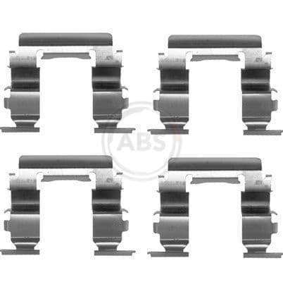 Set accesorii, placute frana ABS 1181Q