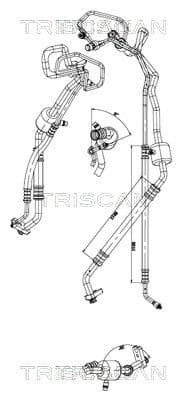 conducta presiune variabila,aer conditionat TRISCAN 9010 24025