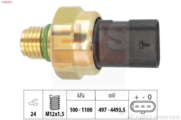 senzor,presiune ulei EPS Made in Italy - OE Equivalent 1.980.014